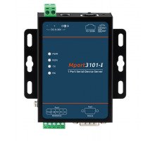 Преобразователь BOUZ, 1 порт RS-232/422/485 в Ethernet c изоляцией 1,5 кВ