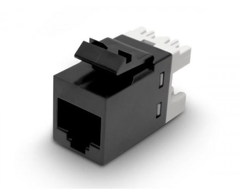 Модуль универсальный AMP, keystone, 1хRJ45, Toolless, кат. 5е, неэкр., 1 шт, цвет: чёрный