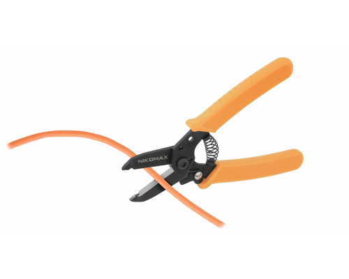 Кусачки NIKOMAX электромонтажные для плоских и круглых кабелей (до 4-х пар)