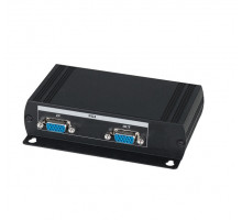 Распределитель SC&T, RJ45, для видеосигнала, комплект (передатчик+приёмник), D-sub 15, (VD105)