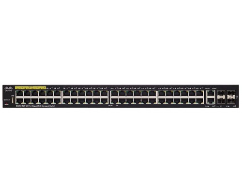Коммутатор Cisco 350X Series SG350-52P-K9-EU
