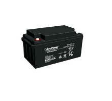 Аккумулятор для ИБП CyberPower, 183х200х371 мм (ВхШхГ),  Необслуживаемый свинцово-кислотный,  12V/65 Ач, цвет: чёрный, (GP65-12)