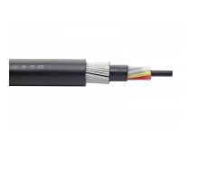 Кабель ВО Eurolan L04-FG Loose tube,  8хОВ, OS2 9/125, LSZH (нг(A)-HF), Ø 12,4мм, универсальный, бронированный, цвет: чёрный