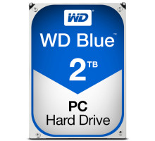 Жесткий диск Western Digital Blue 2Tb 6Gb 5,4K 64Mb SATA 3.5&quot;, WD20EZRZ