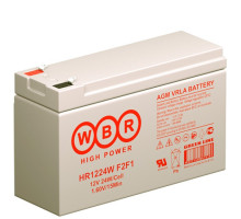 Аккумулятор для ИБП WBR HR, 97,5х51х151 мм (ВхШхГ),  необслуживаемый свинцово-кислотный,  12V/, (HR 1224W F2 WBR)