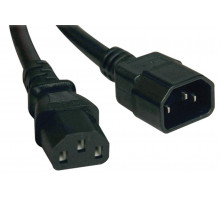 Силовой шнур ITK, IEC 320 C13, вилка IEC 60320 С14, 3 м, 10А, цвет: чёрный