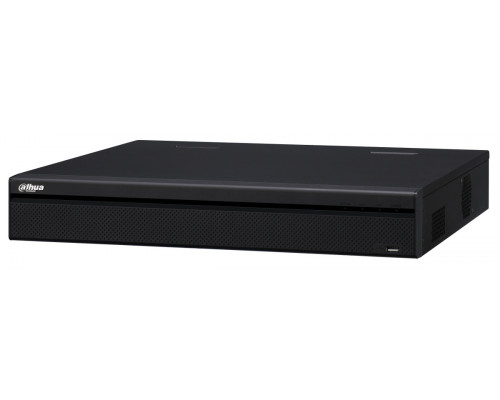 Видеорегистратор Dahua NVR, каналов: 32, H.265/H.264/MJPEG/MPEG4, 4x HDD, звук Да, порты: 2х HDMI, 3x USB, 1х VGA, память: 24 ТБ, питание: AC220V