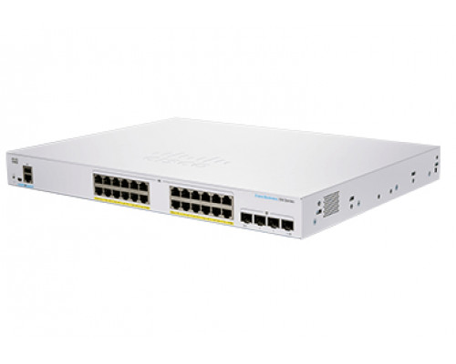 Коммутатор Cisco CBS350-24P-4G-EU