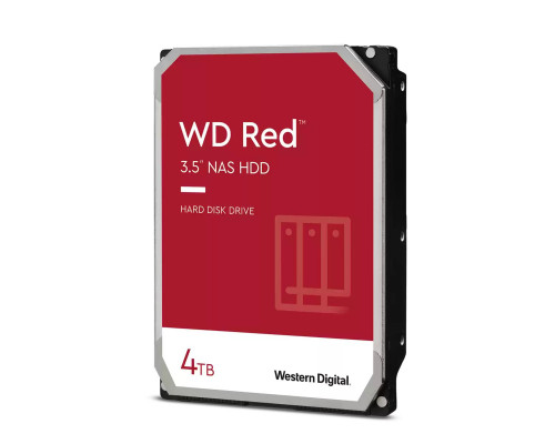 Жёсткий диск WD Red, 4 ТБ, SATA, 5 400 rpm, WD40EFAX