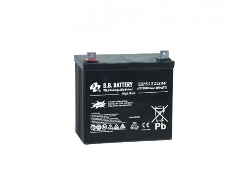 Аккумулятор для ИБП B.B.Battery UPS, 224х139х228 мм (ВхШхГ),  необслуживаемый электролитный,  12V/53 Ач, (BB.UPS 12220W)