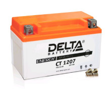 Аккумулятор для ИБП Delta Battery CT, 94х86х150 мм (ВхШхГ),  необслуживаемый свинцово-кислотный,  12V/7 Ач, (CT 1207)