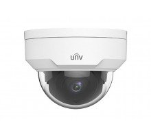 Сетевая IP видеокамера Uniview Easy ML, купольная, помещ./улица, 2Мп, 1/2,7’, 1920х1080, 25к/с, ИК, цв:0,02лк, об-в:2,8мм, IPC322LR-MLP28-RU