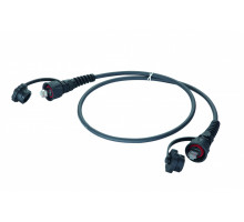 Шнур комм. Eurolan, кат. 6, неэкр., U/UTP, RJ45/RJ45, LSZH, AWG26 10м, чёрный, промышленный
