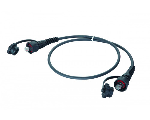 Шнур комм. Eurolan, кат. 6, неэкр., U/UTP, RJ45/RJ45, LSZH, AWG26 10м, чёрный, промышленный
