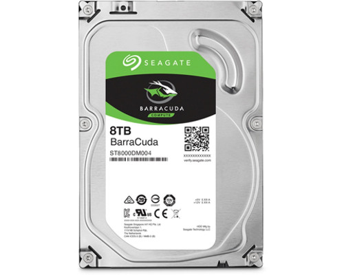 Жёсткий диск Seagate BarraCuda, 8 ТБ, SATA, 5 400 rpm, ST8000DM004
