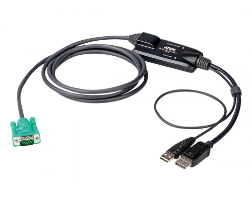 Переходник Aten, портов: 2, USB, (CV190-AT)