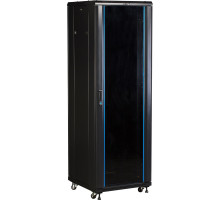 Шкаф серверный напольный TWT Business Advanced, IP20, 18U, 988х600х600 мм (ВхШхГ), дверь: без двери, боковая панель: сплошная съемная, разборный, цвет