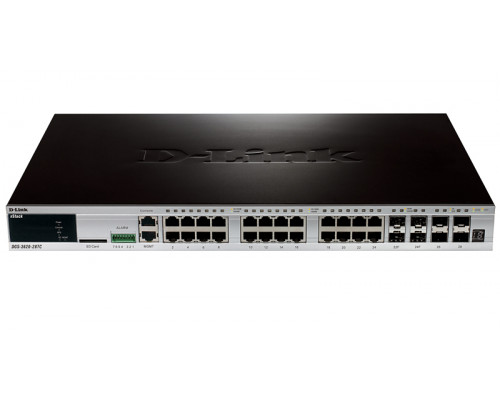 (Архив)Коммутатор D-Link, DGS-3620, управляемый, уровень: 3, портов: 28, поставляется в проекты, DGS-3620-28TC/*EI