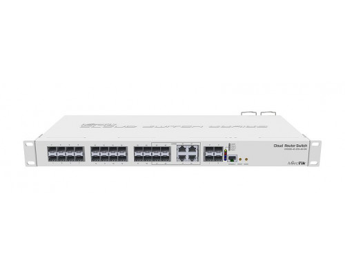 Коммутатор Mikrotik, CRS328-4C-20S-4S+RM
