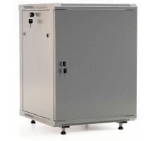 Шкаф телекоммуникационный настенный Hyperline TWB, 19&quot;, 18U, 920х600х450 мм (ВхШхГ), дверь: металл, разборный, цвет: серый