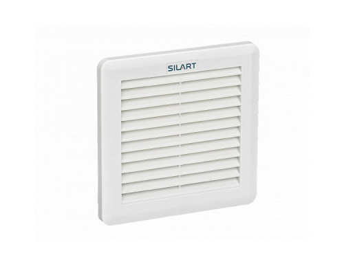 Вентиляторный фильтр SILART NLF, 150х150х32 мм (ВхШхГ), IP55, для вентиляторного модуля, цвет: белый