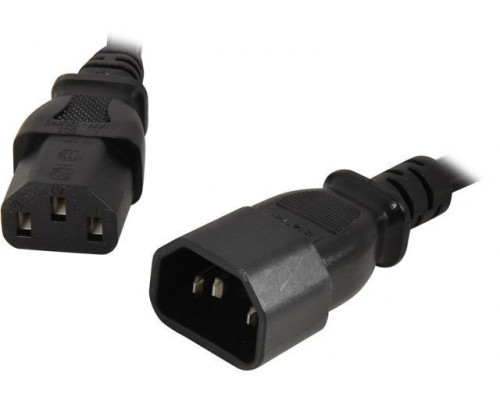 Силовой шнур APC, IEC 320 C13, вилка IEC 60320 С14, 2.5 м, 10А, цвет: чёрный