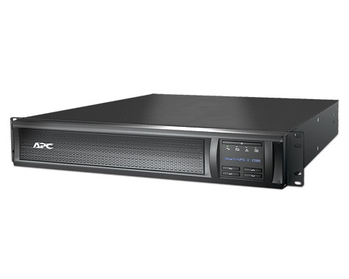 ИБП APC Smart-UPS, 1500ВА, линейно-интерактивный, в стойку, 432х490х89 (ШхГхВ), 230V, 2U,  однофазный, Ethernet, (SMX1500RMI2U)