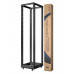 Открытая серверная стойка 19" 32U Cabeus RA-32U-1000-BK черная