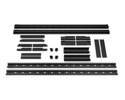 Открытая серверная стойка 19" 32U Cabeus RA-32U-1000-BK черная