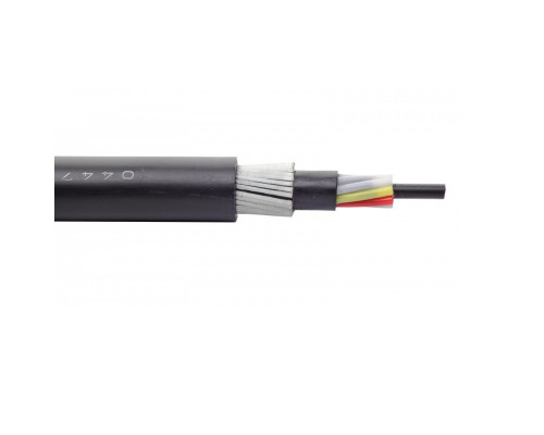 Кабель ВО Eurolan L04-FG Loose tube,  16хОВ, OM2 50/125, LSZH (нг(A)-HF), Ø 12,4мм, универсальный, бронированный, цвет: чёрный