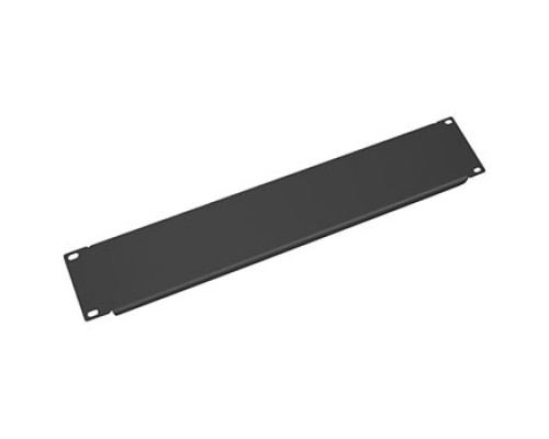 Фальш-панель 2U Cabeus SH-J019-2U-BK