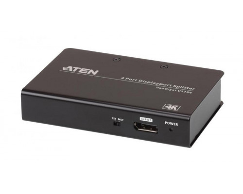 Разветвитель Aten, портов: 2, DisplayPort, (VS192-AT-G)