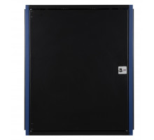 Шкаф телекоммуникационный настенный Datarex, 19&quot;, 15U, 624х600х450 мм (ВхШхГ), дверь: металл, разборный, цвет: чёрный
