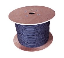 Кабель ВО BNH Tight Buffer,  8хОВ, OM3 50/125, LSZH-UV (нг(A)-HF), Ø 5,5мм, катушка, цвет: чёрный