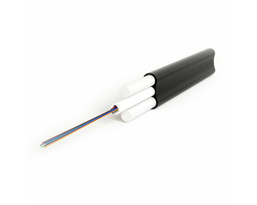 Кабель ВО Hyperline FO-STF-OUT Loose tube,  16хОВ, SMF-28 9/125, PE, Ø 8,4мм, снаружи зданий, небронированный, цвет: чёрный