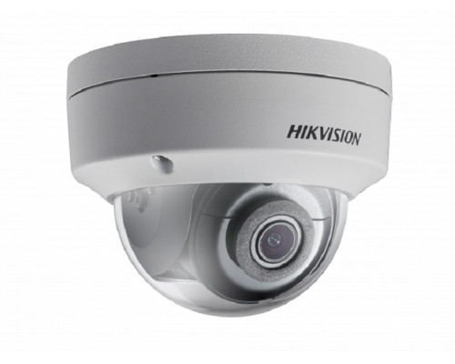 Сетевая IP видеокамера HIKVISION, купольная, улица, 1/2,8’, 1920х1080, 25к/с, ИК, цв:0,01лк, ч/б:0,028лк, об-в:8мм, DS-2CD2123G0-IS (8MM)