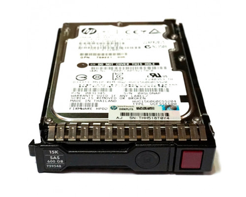 Жесткий диск HP 600GB 12G SAS 15K rpm SFF 2.5, 759548-001, 759212-B21