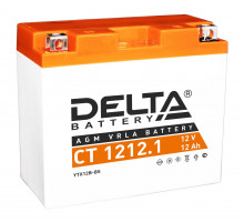 Аккумулятор для ИБП Delta Battery CT, 130х71х151 мм (ВхШхГ),  необслуживаемый свинцово-кислотный,  12V/12 Ач, (CT 1212.1)