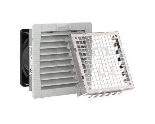 Вентиляторный модуль Pfannenberg PF 22.000 EMC, с фильтром, 24V, 145х145х75 мм (ВхШхГ), вентиляторов: 1, 44 дБ, IP54, поток: 61 м3/ч, для шкафов, цвет