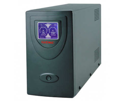 ИБП DKC Info LCD, 2000ВА, lcd дисплей, линейно-интерактивный, напольный, 125х380х225 (ШхГхВ), 230V,  однофазный, (INFOLCD2000SI)