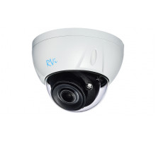 Сетевая IP видеокамера RVI, купольная, универсальная, 2Мп, 1/2,8’, 1920х1080, 25к/с, ИК, цв:0,004лк, об-в:2,7-13,5мм, RVi-1NCD2075 (2.7-13.5) white