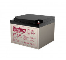 Аккумулятор для ИБП Ventura GP, 125х166х178 мм (ВхШхГ),  необслуживаемый свинцово-кислотный,  12V/26 Ач, цвет: серый, (GPL 12-26)