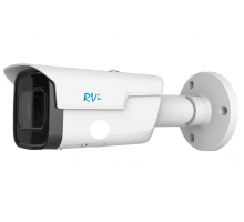 Сетевая IP видеокамера RVI, bullet-камера, универсальная, 8Мп, 1/2,7’, 3840x2160, 15к/с, ИК, цв:0,009лк, об-в:6мм, RVi-1NCT8238 (6.0) white
