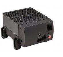 Нагреватель STEGO CR 030, 100х168х145 мм (ВхШхГ), 950Вт, к полу, для шкафов, 230V, чёрный, с термостатом и вентилятором