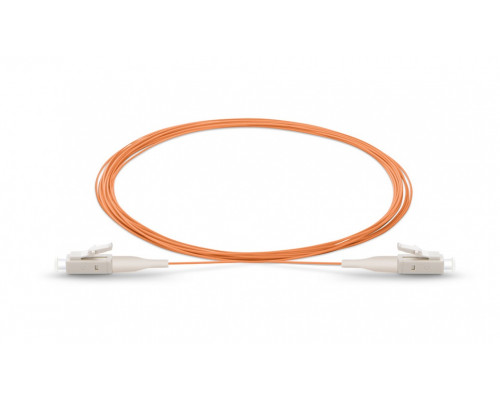 Пигтейл Eurolan, LC, OM2 50/125, 3м, серый хвостовик, цвет: оранжевый