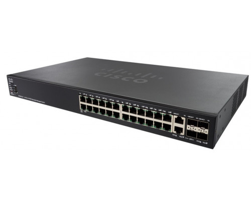 Коммутатор Cisco 550X Series SG550X-24-K9-EU