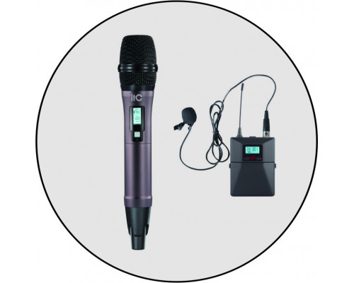 ITC T-521UT 1 петличный +1 ручной микрофоны