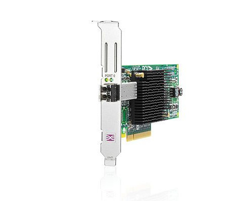 Адаптер HP 81E 8Gb 1-port PCIe Fibre Channel Host Bus Adapter, AJ762B