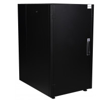 Шкаф телекоммуникационный напольный Datarex, IP20, 26U, 1299х600х800 мм (ВхШхГ), дверь: металл, боковая панель: сплошная съемная, разборный, цвет: чёр