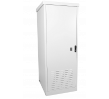 Шкаф уличный всепогодный напольный укомплектованный 12U (Ш700 × Г900), комплектация Т1-IP55